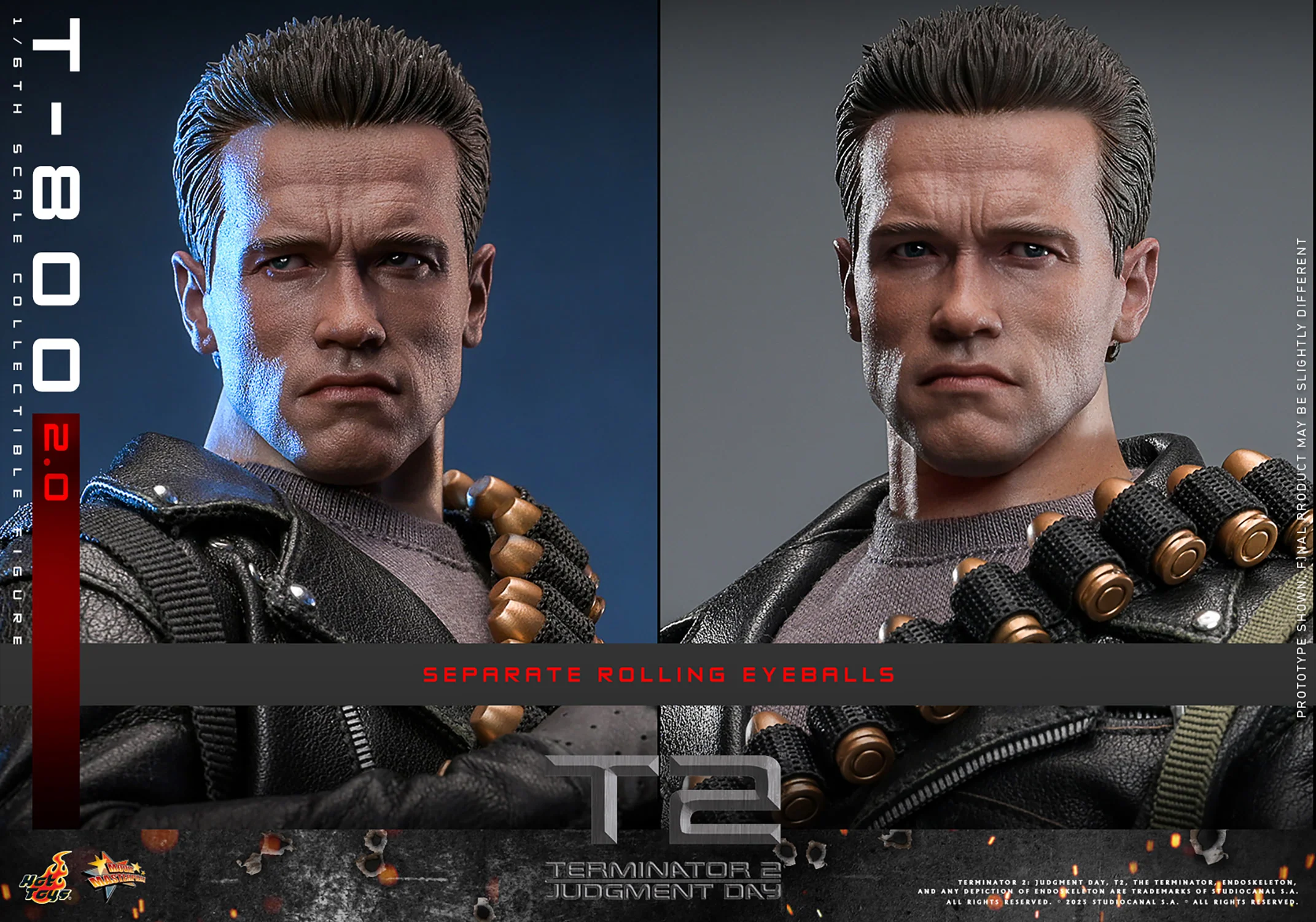 T-800 (2.0) | Sixth Scale Figure | Hot Toys - Image 22