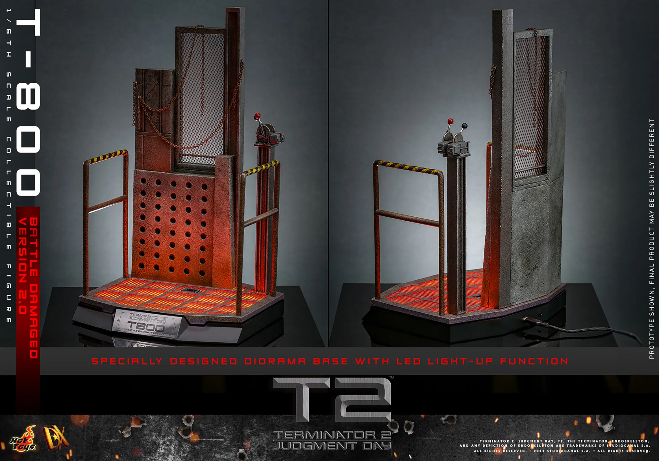 [PREORDER RERUN] T-800 (Battle Damaged Version 2.0) Sixth Scale Figure | Hot Toys - Image 22