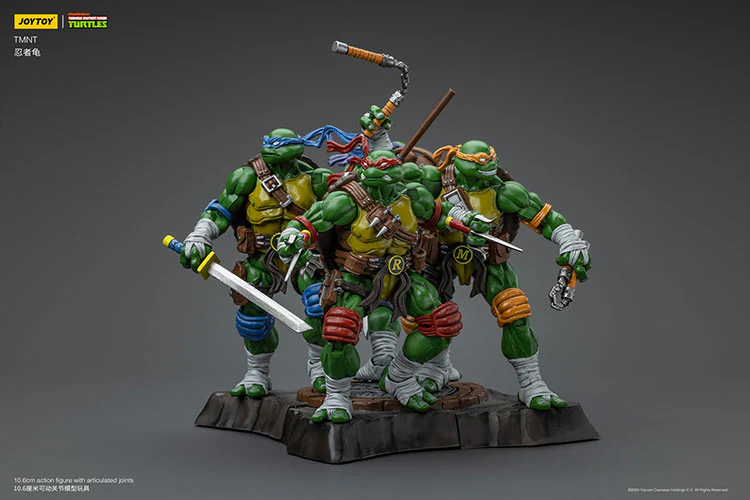 Teenage Mutant Ninja Turtles (TMNT) JOYTOY Action Figures - Image 2