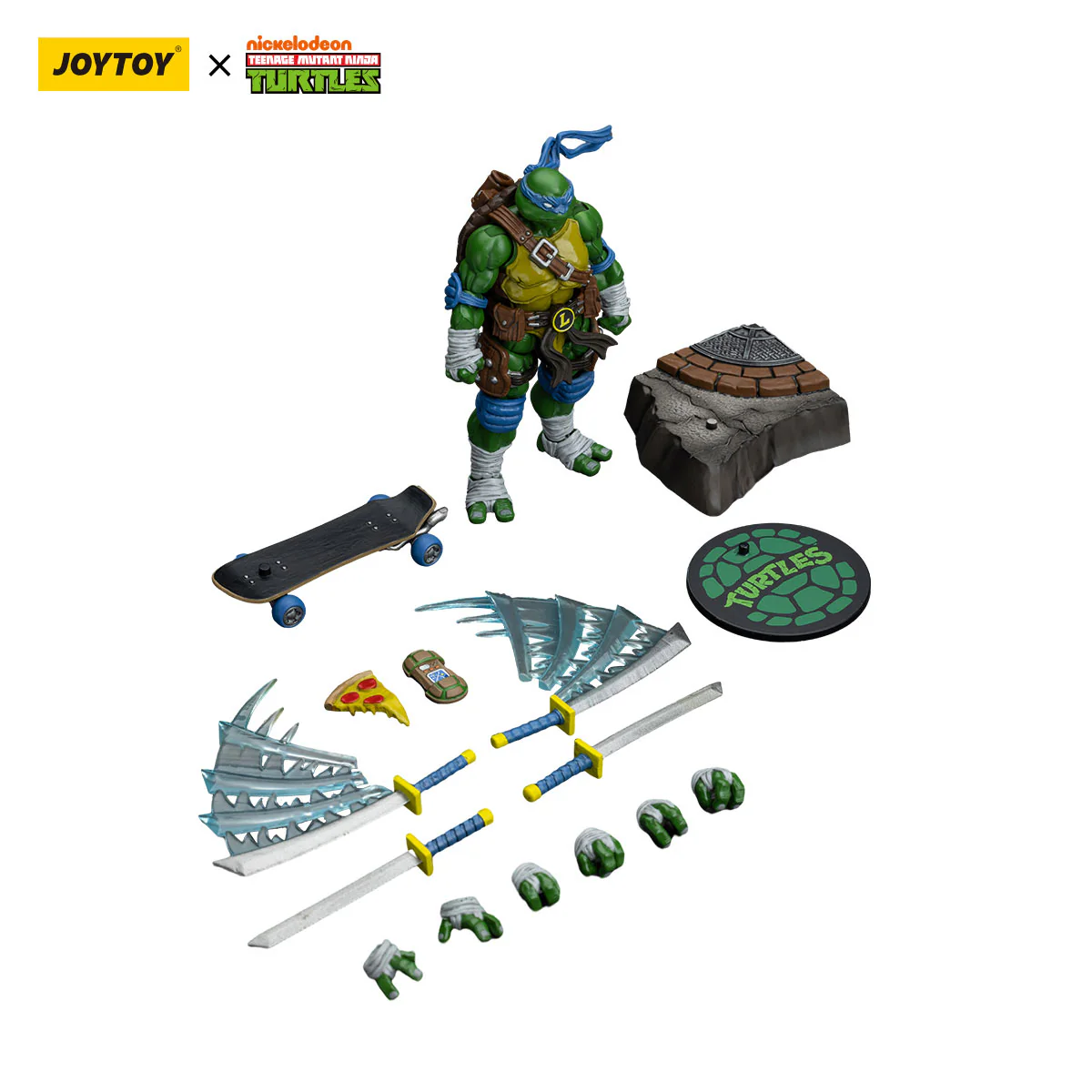 Teenage Mutant Ninja Turtles (TMNT) JOYTOY Action Figures - Image 9