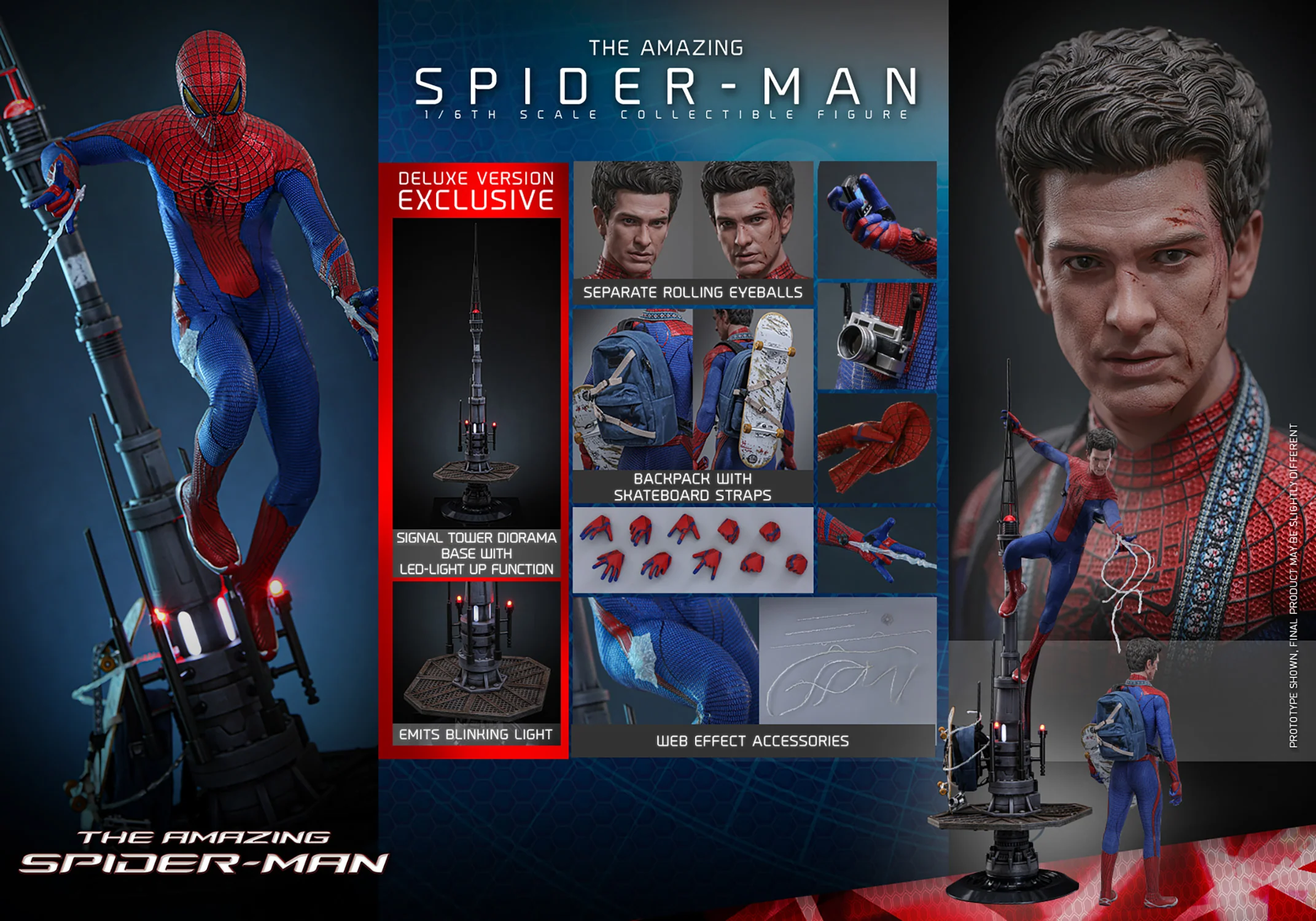 [PREORDER] The Amazing Spider-Man (Deluxe Version) Sixth Scale Figure - Image 21