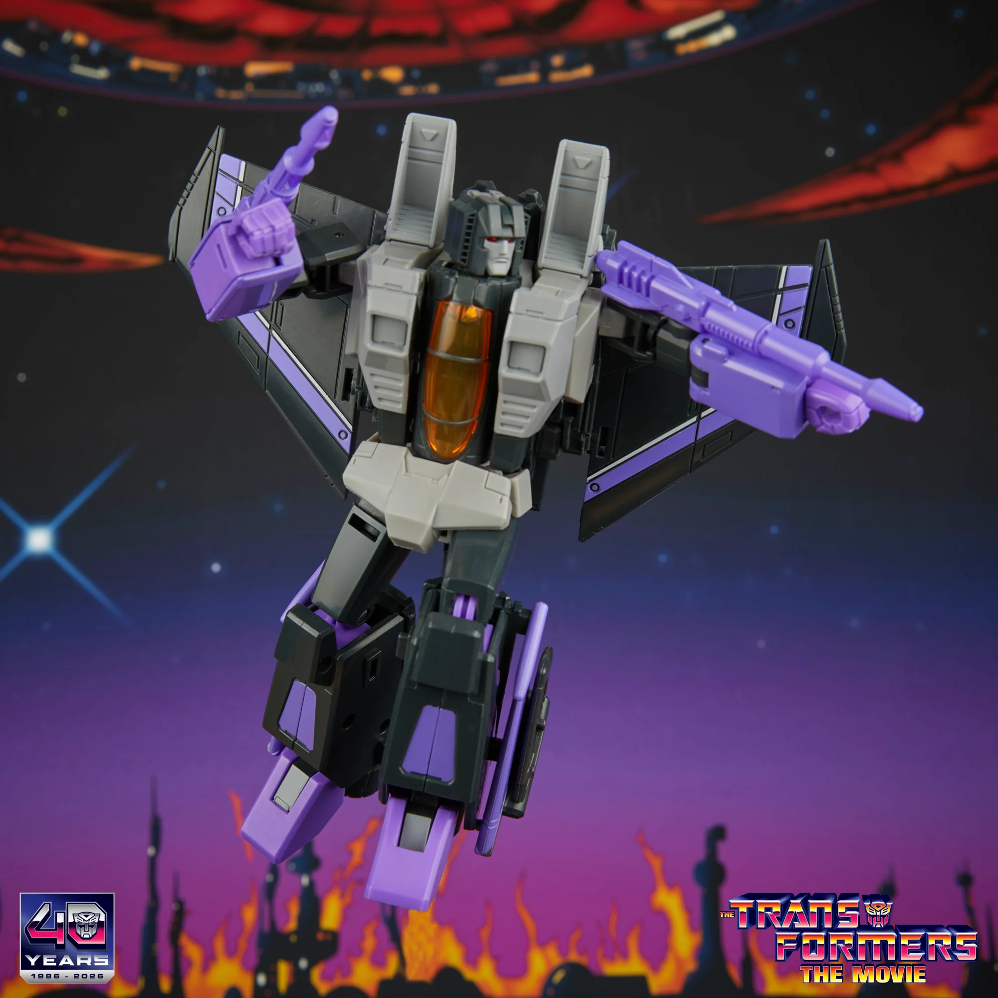 The Transformers: The Movie Voyager Class Skywarp | Action Figure | Hasbro - Image 6