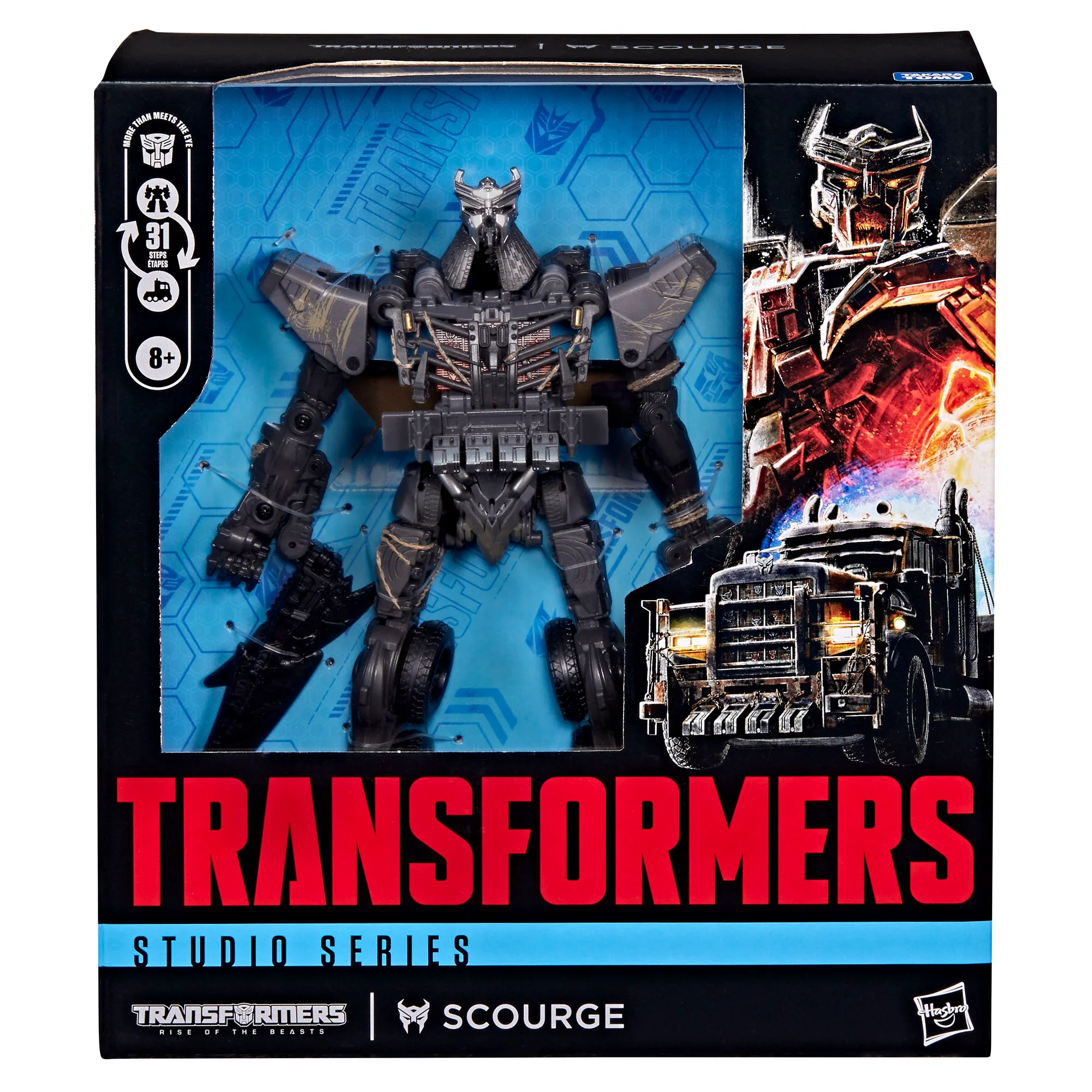 [PREORDER] Transformers Studio Series Rise of the Beasts Leader Class Scourge | Action Figure | Hasbro - Image 2