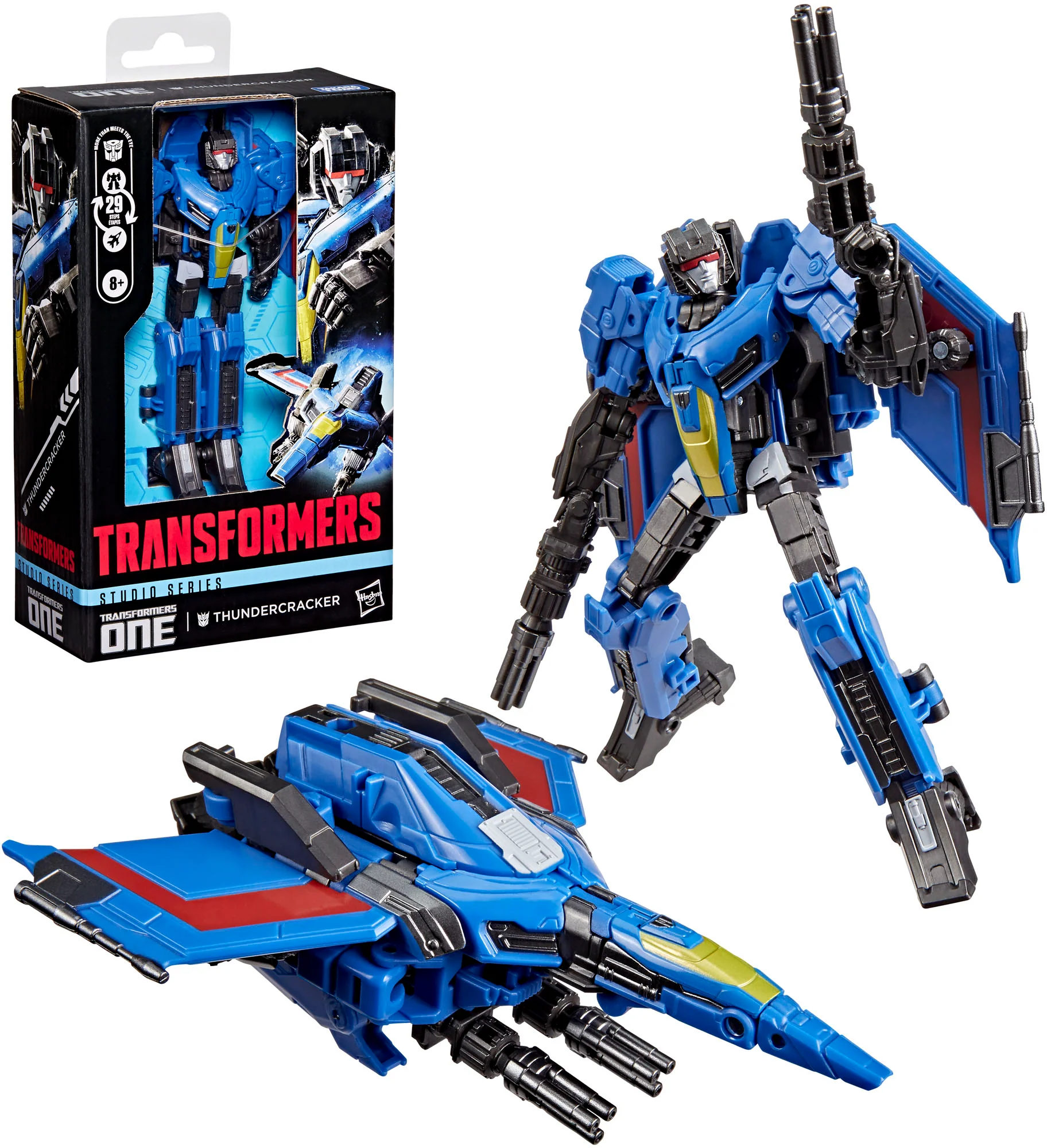 [PREORDER] Transformers Studio Series Transformers: ONE Deluxe Class Thundercracker | Action Figure | Hasbro