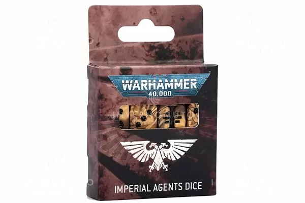 WARHAMMER 40000 IMPERIAL AGENTS DICE