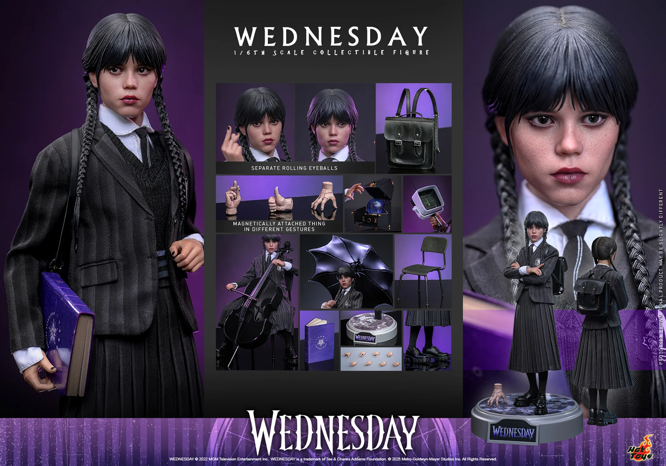 [PREORDER] Wednesday | Sixth Scale Action Figure | Hot Toys - Image 20