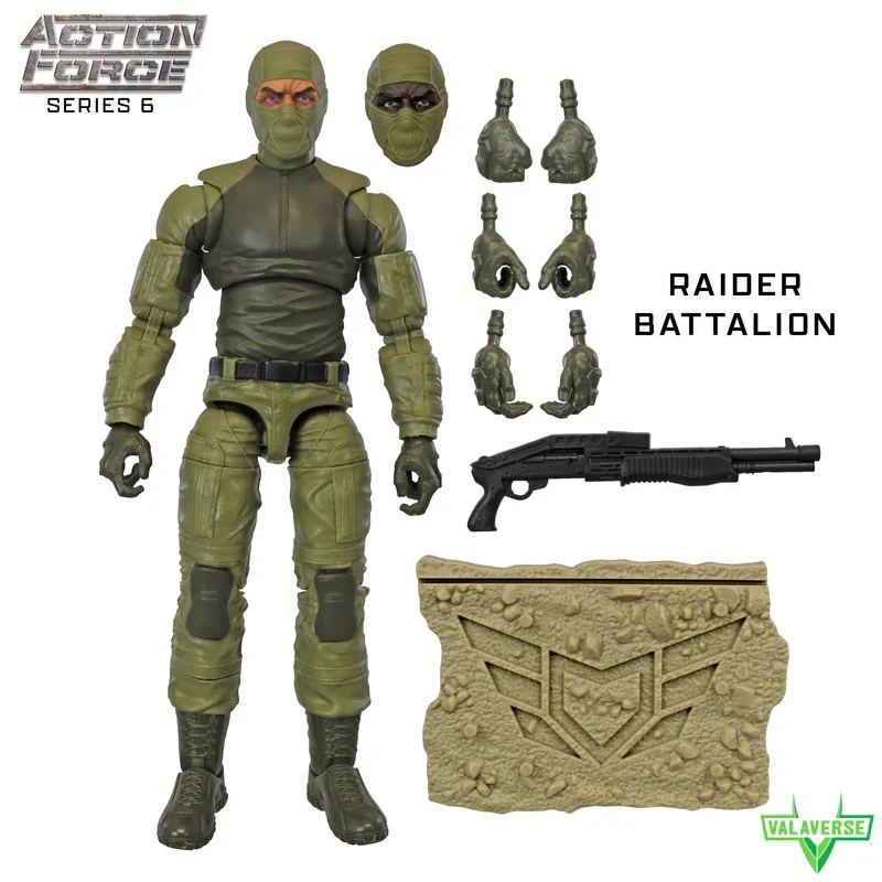 Raider Battalion (Action Force Series 6) | Action Figure | Valaverse - Image 2
