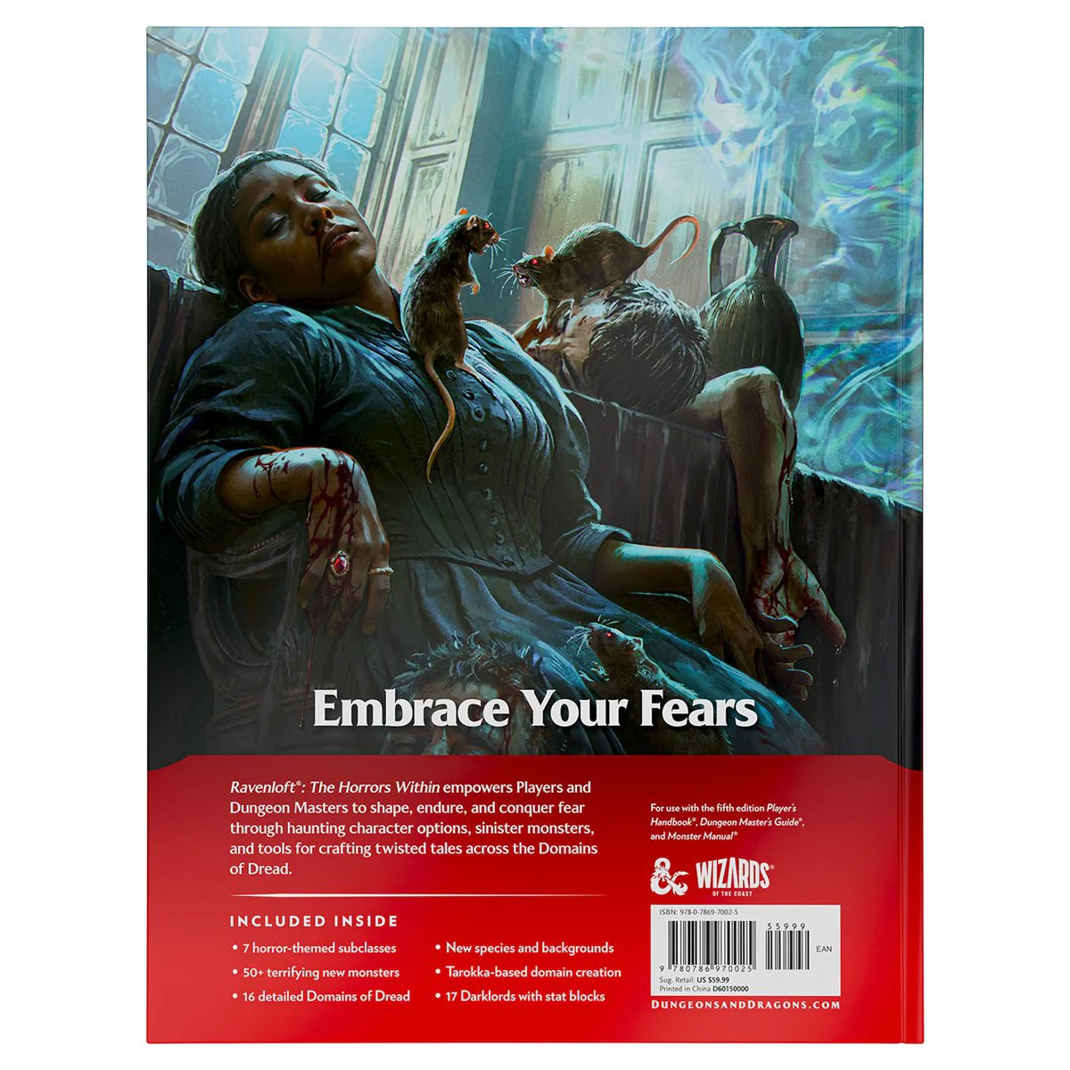 [PREORDER] Ravenloft The Horrors Within | Hardcover | Dungeons & Dragons RPG - Image 2