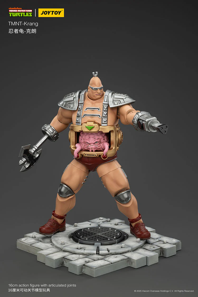 Teenage Mutant Ninja Turtles (TMNT) KRANG (Wave 4) | Action Figure | Joy Toy - Image 16