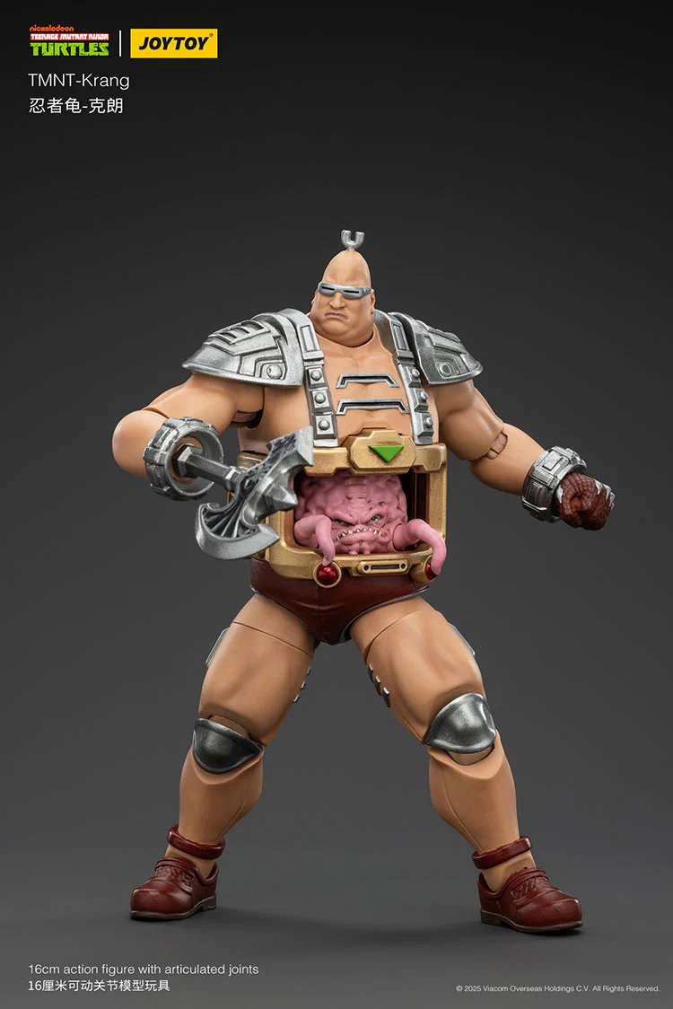 Teenage Mutant Ninja Turtles (TMNT) KRANG (Wave 4) | Action Figure | Joy Toy - Image 4