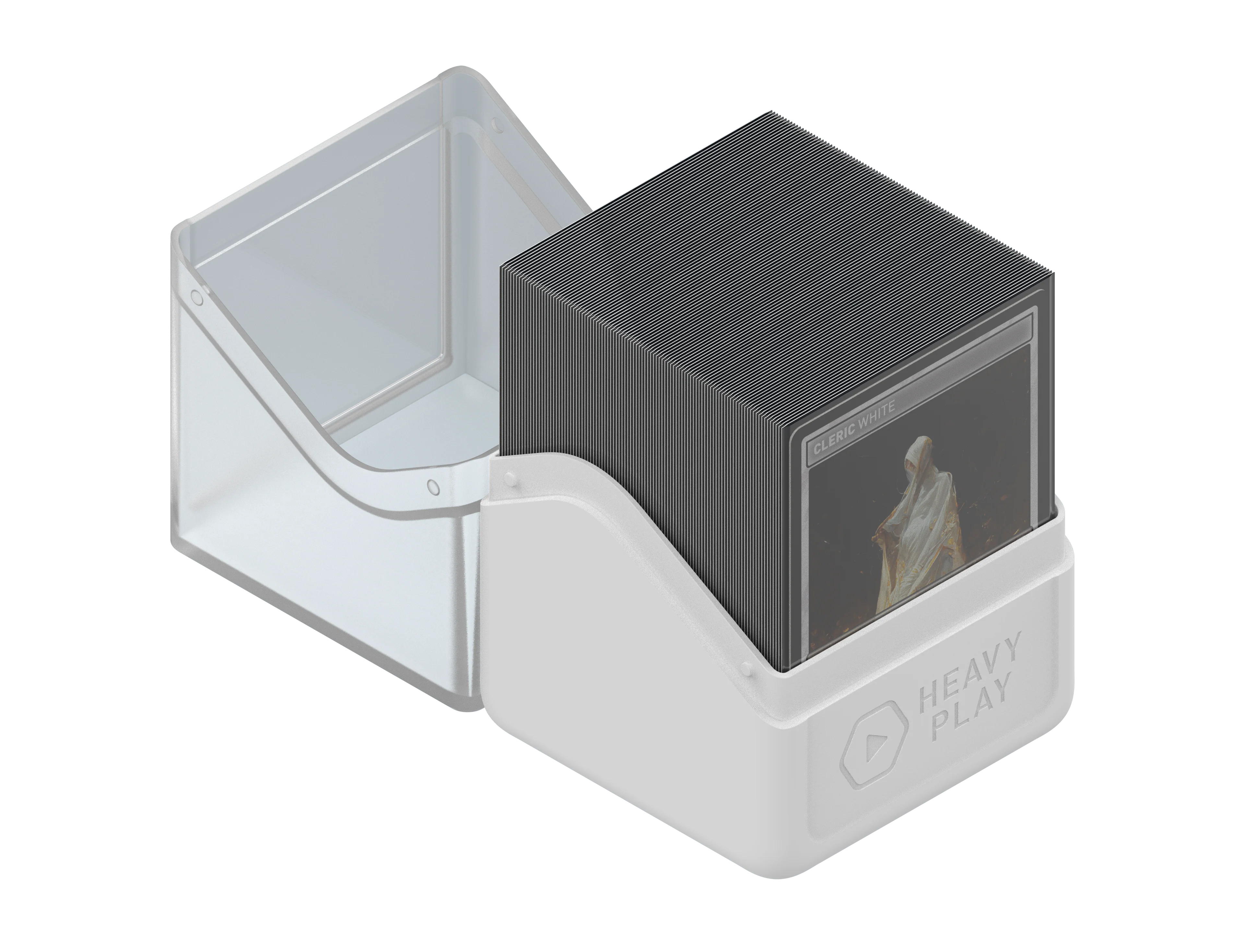 RFG Deck Box 100 DS | Cleric White | Heavy Play - Image 5