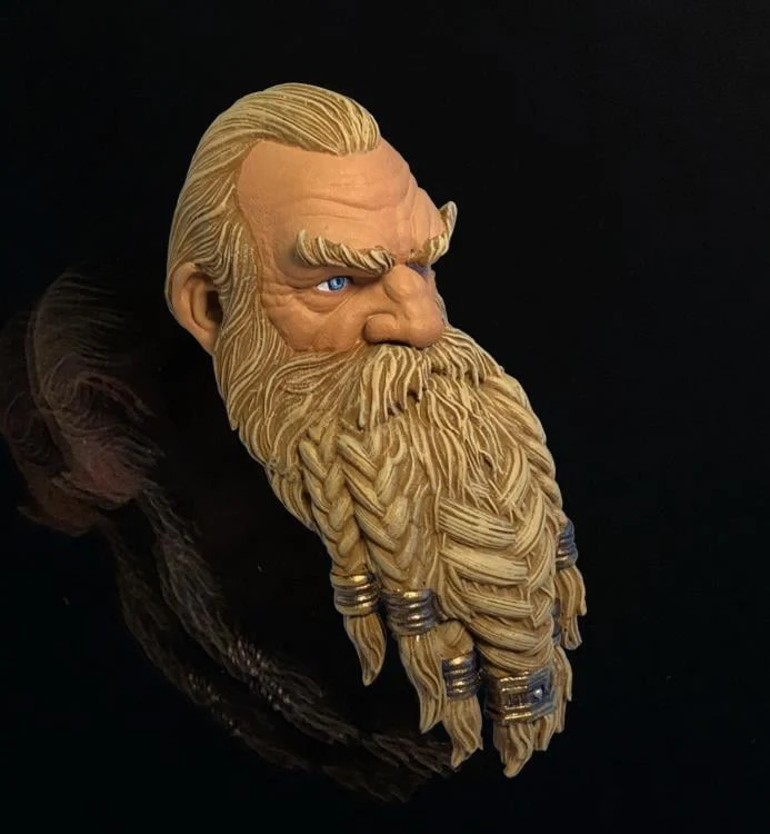 Rising Sons - Dwarf Head (Retailer Exclusive) | Mythic Legions Action Figure | Four Horsemen - Image 2