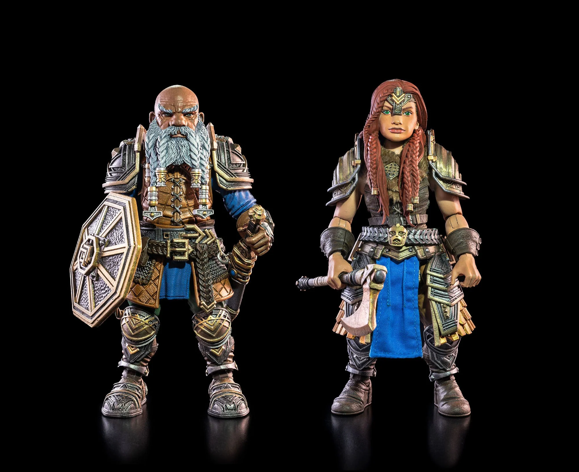 Rising Sons - Exiles from Under the Mountain (2-Pack) | Mythic Legions Action Figure | Four Horsemen - Image 2