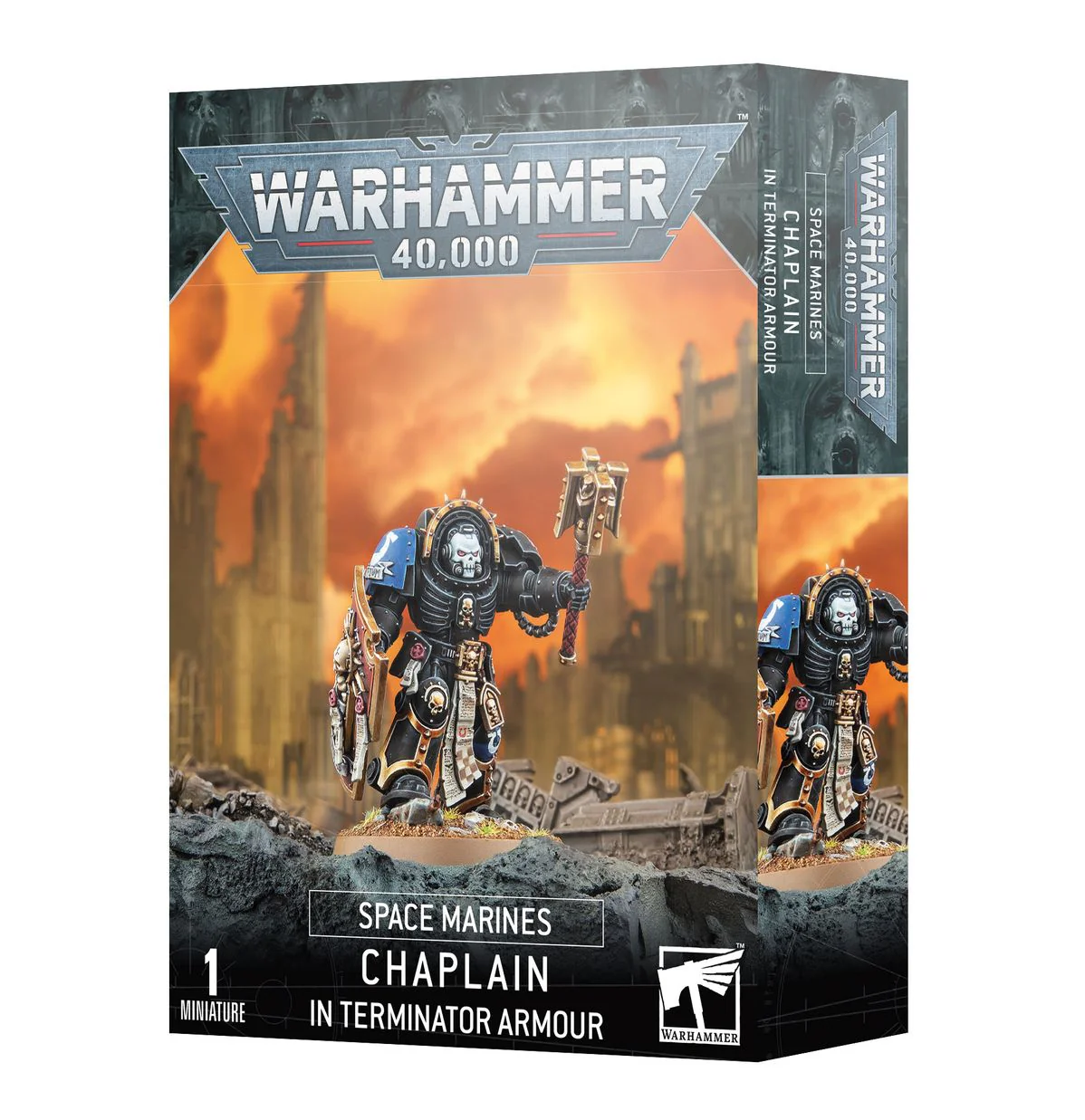 Space Marines Chaplain in Terminator Armour – Warhammer 40,000 (Games Workshop) | Heroes World