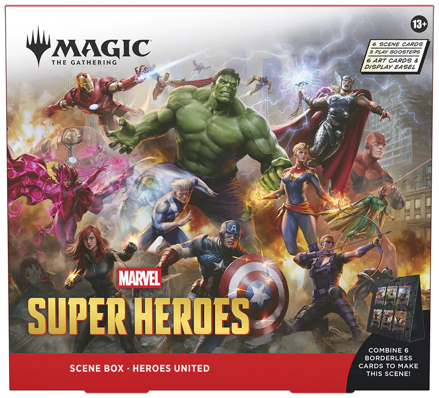 [PREORDER] Scene Boxes (Set of 2) | Marvel Super Heroes | Magic the Gathering TCG