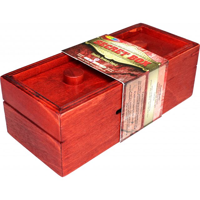 Secret Opening Box - Double Button Bank | Wooden Puzzle Game | Puzzle Master - Image 2