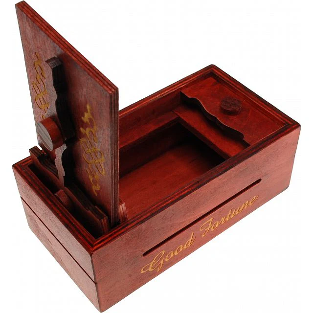 Secret Opening Box - Good Fortune Bank | Wooden Puzzle Game | Puzzle Master - Image 2