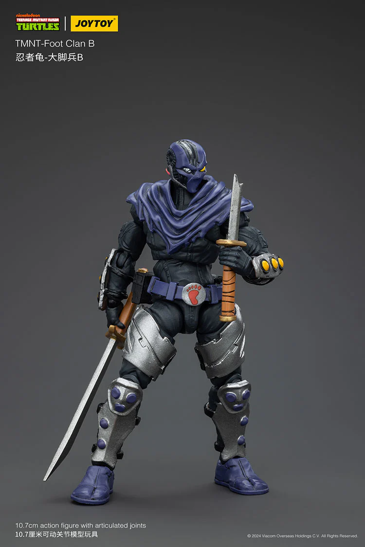 Shredder and Foot Clan (TMNT) JOYTOY Action Figures (Set of 3) - Image 16
