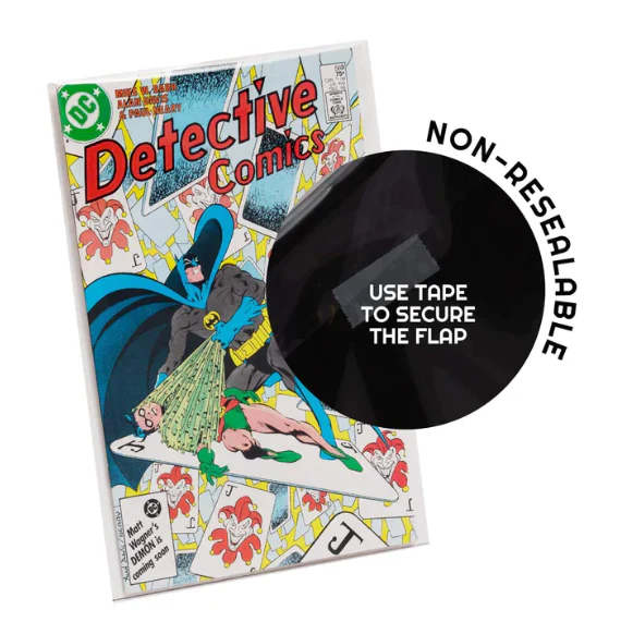 Silver Age Comic Bags - 7 1/4" x 10 1/2" with 2" flap | Storage Supplies | ComicProLine - Image 7