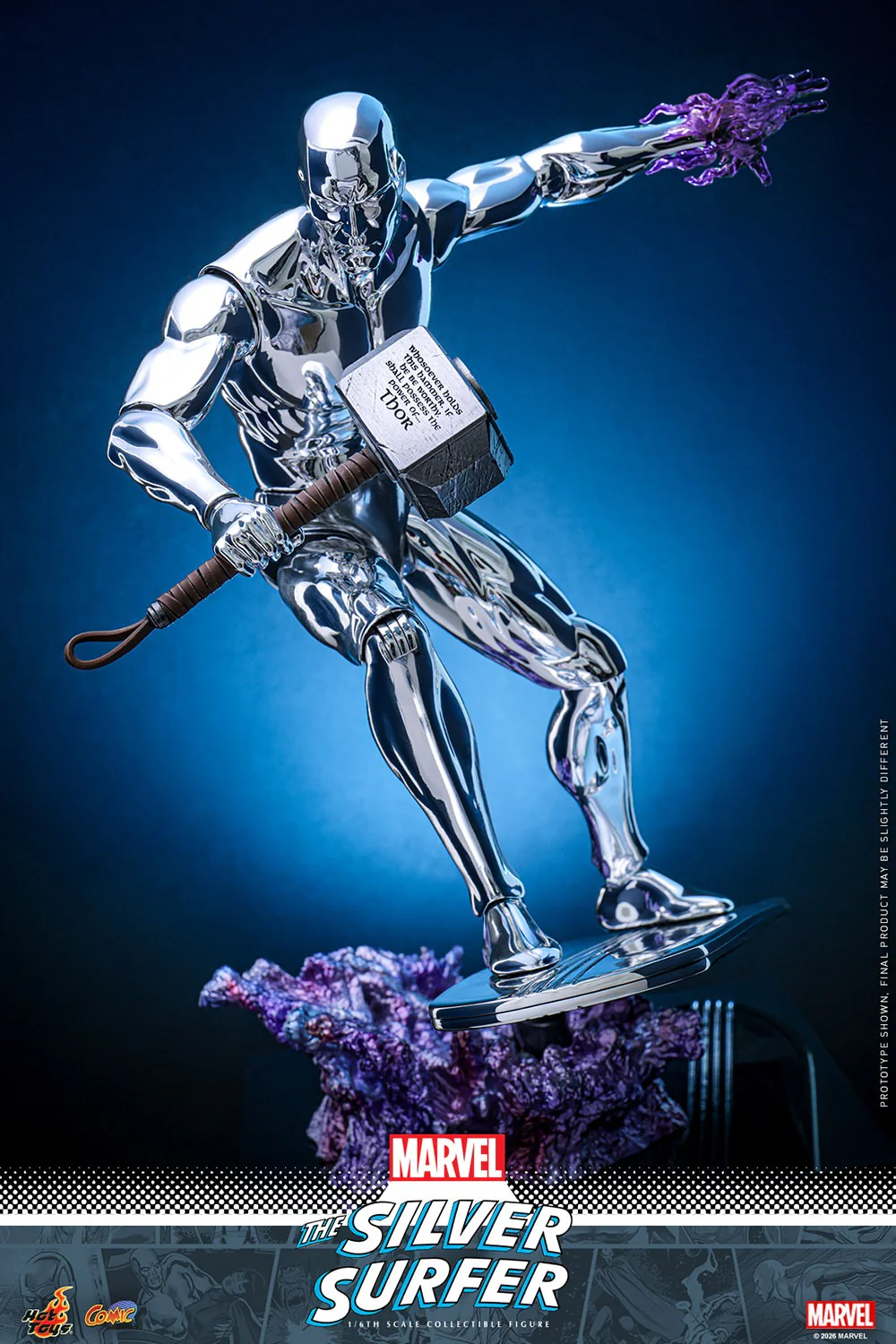 [PREORDER] Silver Surfer CMS033 | Sixth Scale Figure | Hot Toys - Image 11