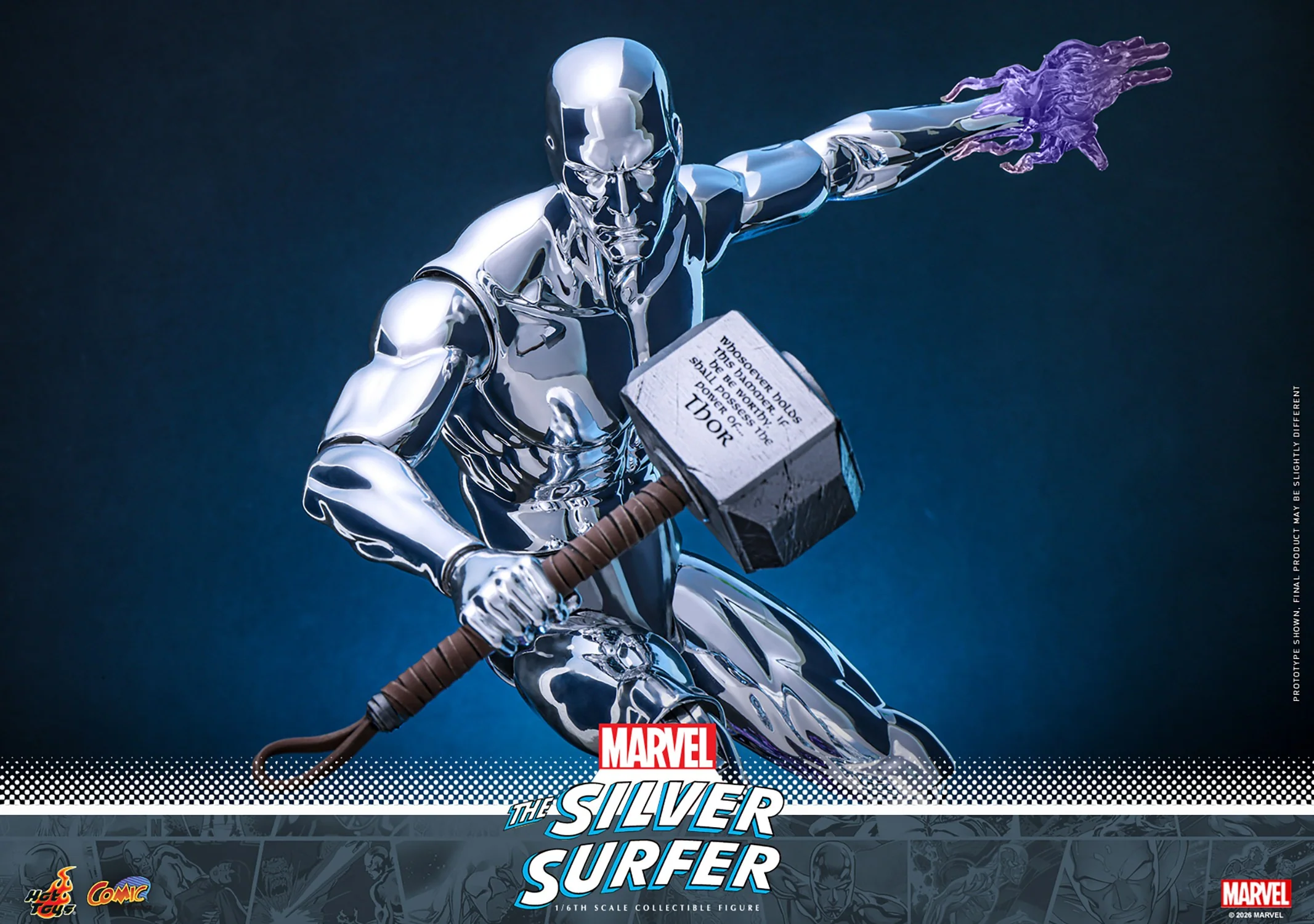 [PREORDER] Silver Surfer CMS033 | Sixth Scale Figure | Hot Toys - Image 14