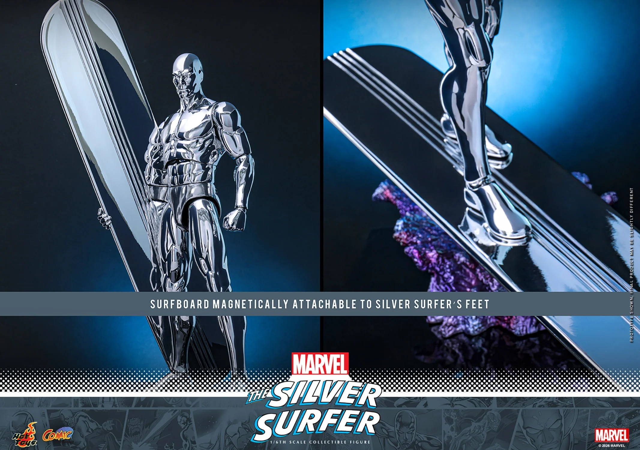 [PREORDER] Silver Surfer CMS033 | Sixth Scale Figure | Hot Toys - Image 15