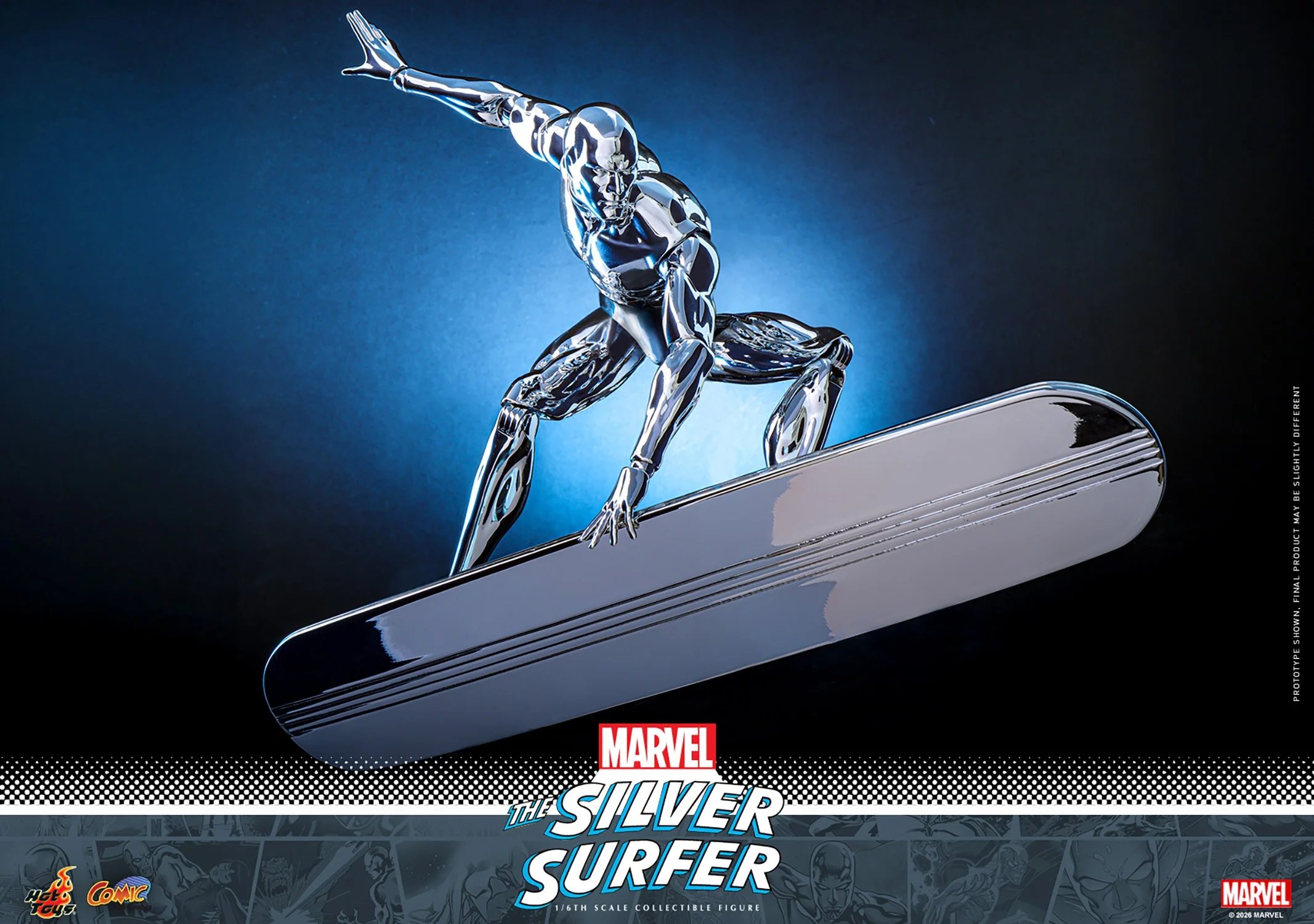 [PREORDER] Silver Surfer CMS033 | Sixth Scale Figure | Hot Toys - Image 7