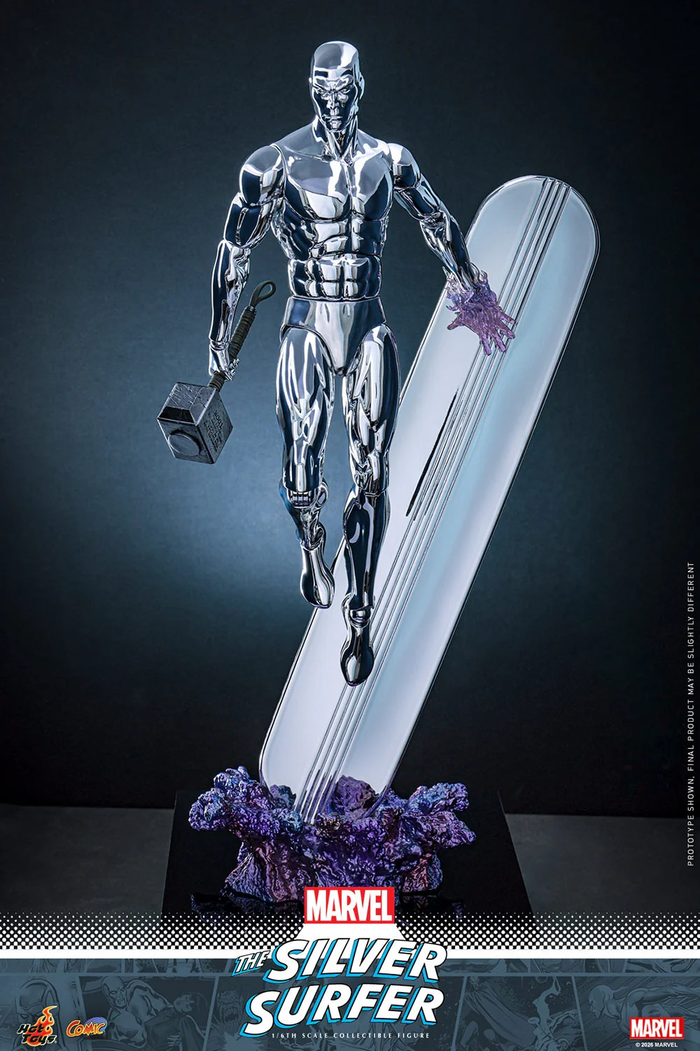 [PREORDER] Silver Surfer CMS033 | Sixth Scale Figure | Hot Toys - Image 8