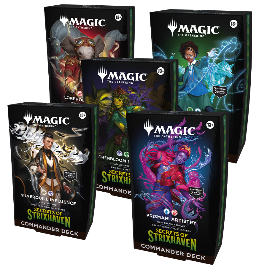 Secrets of Strixhaven Commander Decks | Magic the Gathering TCG