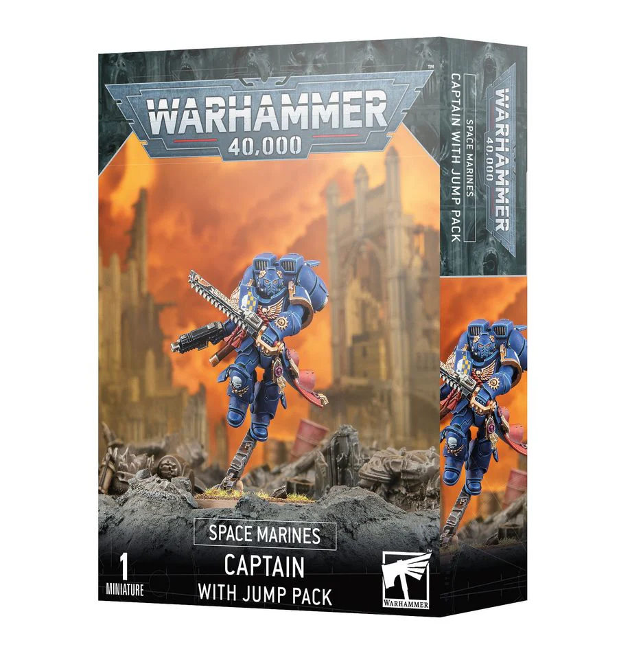 Space Marines: Captain with Jump Pack | Warhammer 40,000