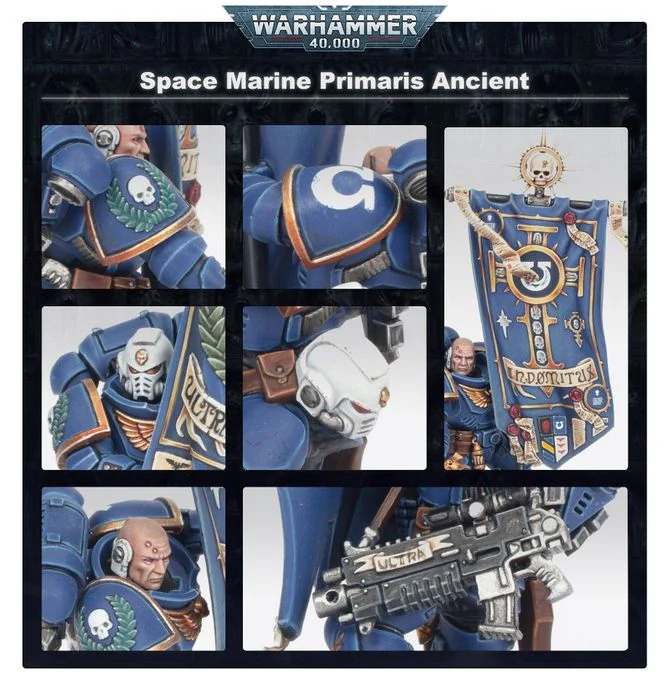 Space Marines: Primaris Ancient | Warhammer 40,000 - Image 3