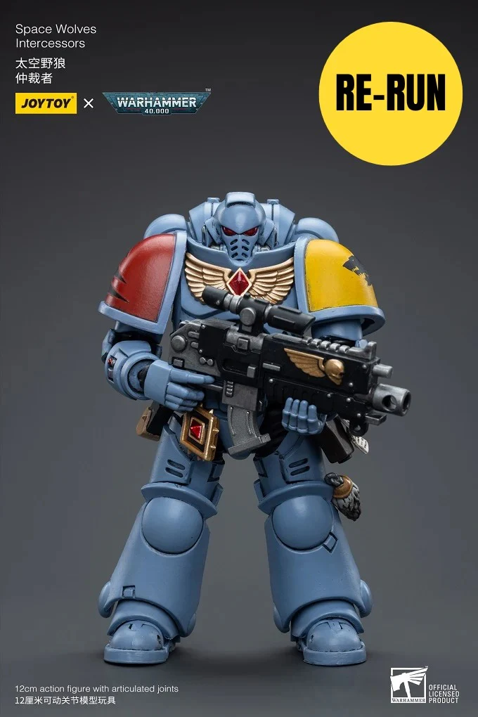 Space Wolves Intercessors - Warhammer 40K Action Figure (Joy Toy)