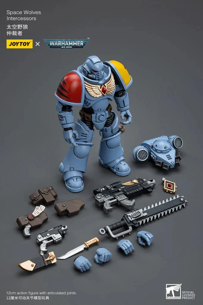 Space Wolves Intercessors - Warhammer 40K Action Figure (Joy Toy) - Image 2