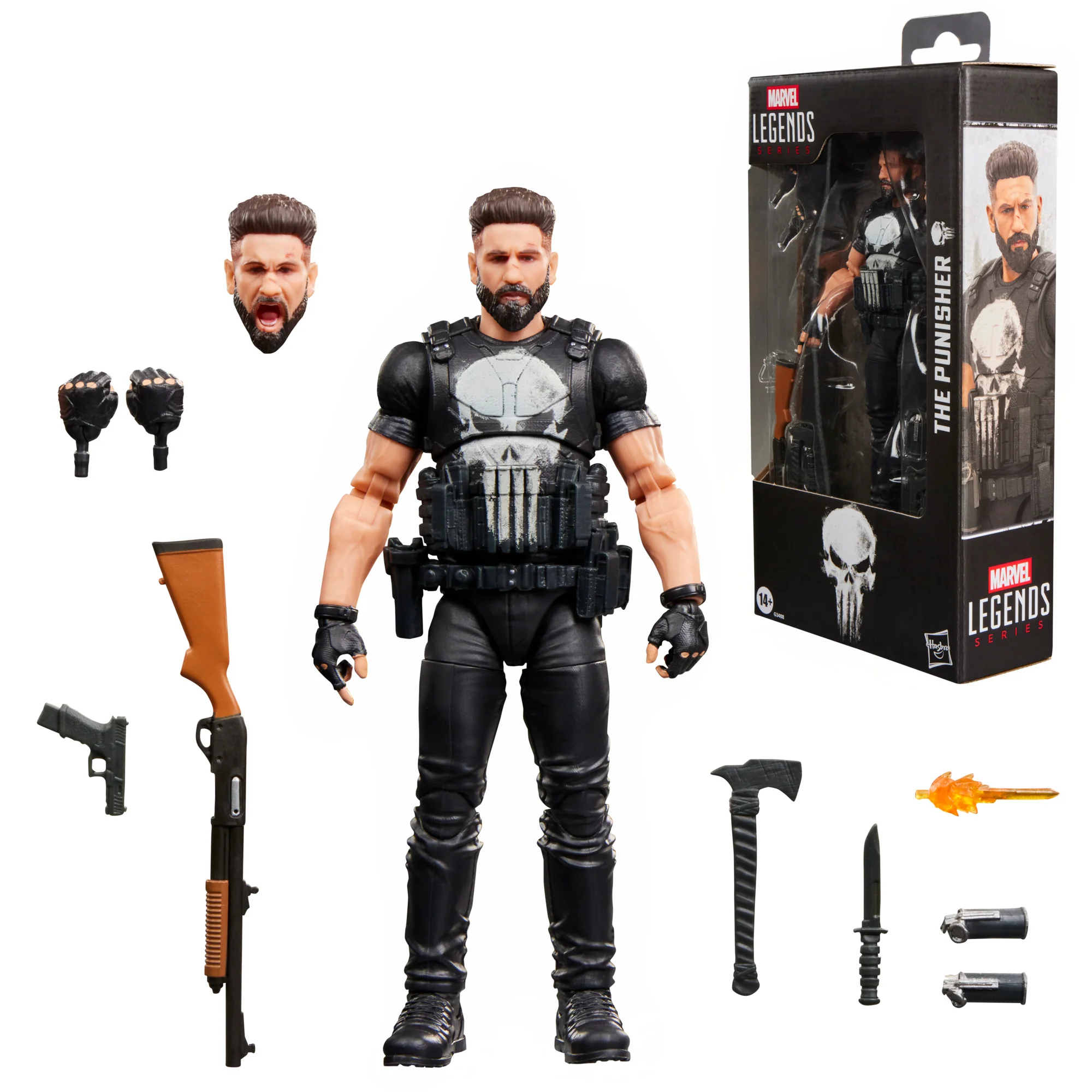 [PREORDER] Marvel Legends Series Punisher (The Punisher Disney+ Series) | Action Figure | Hasbro - Image 10