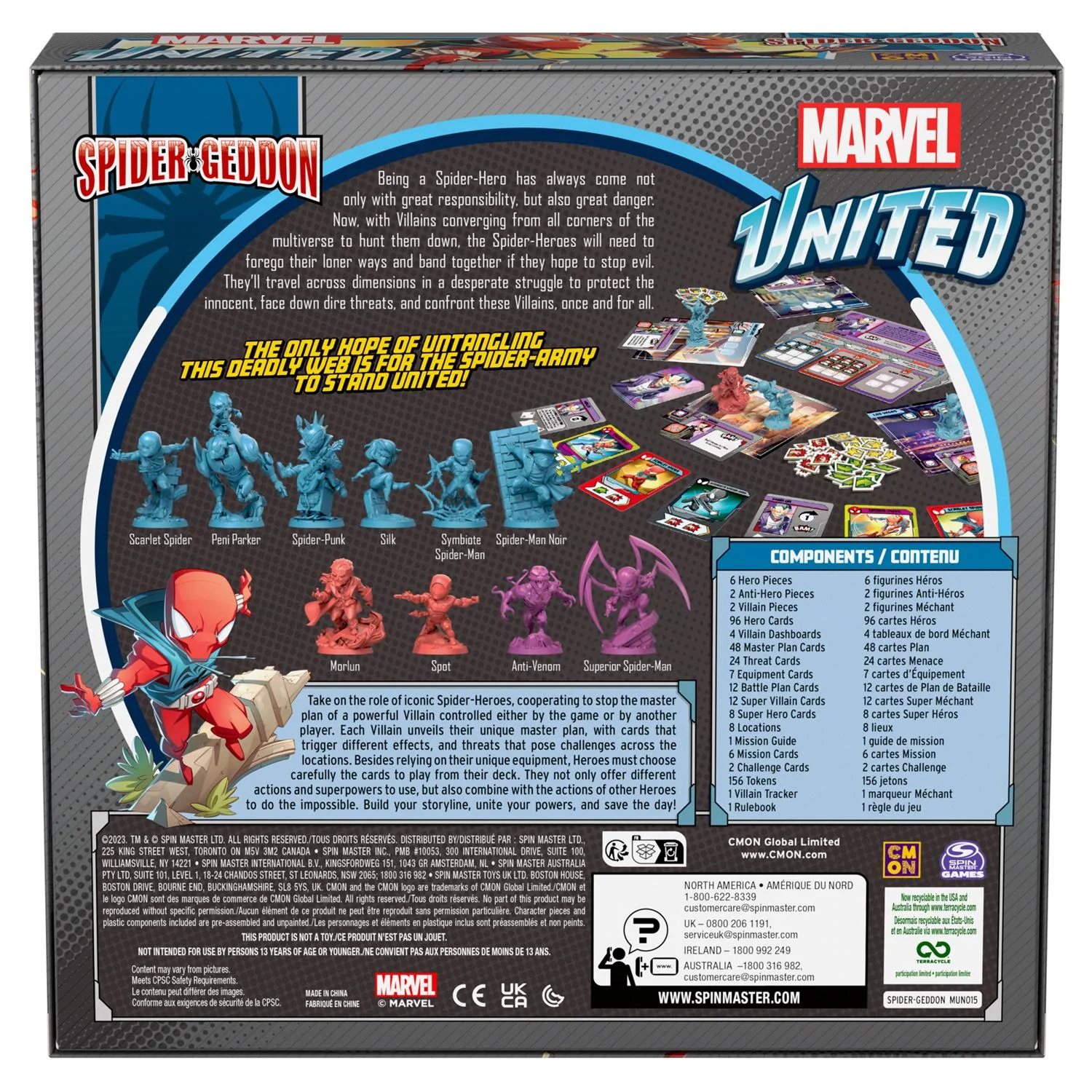 Marvel United Spider-Geddon Board Game | Heroes World - Image 2