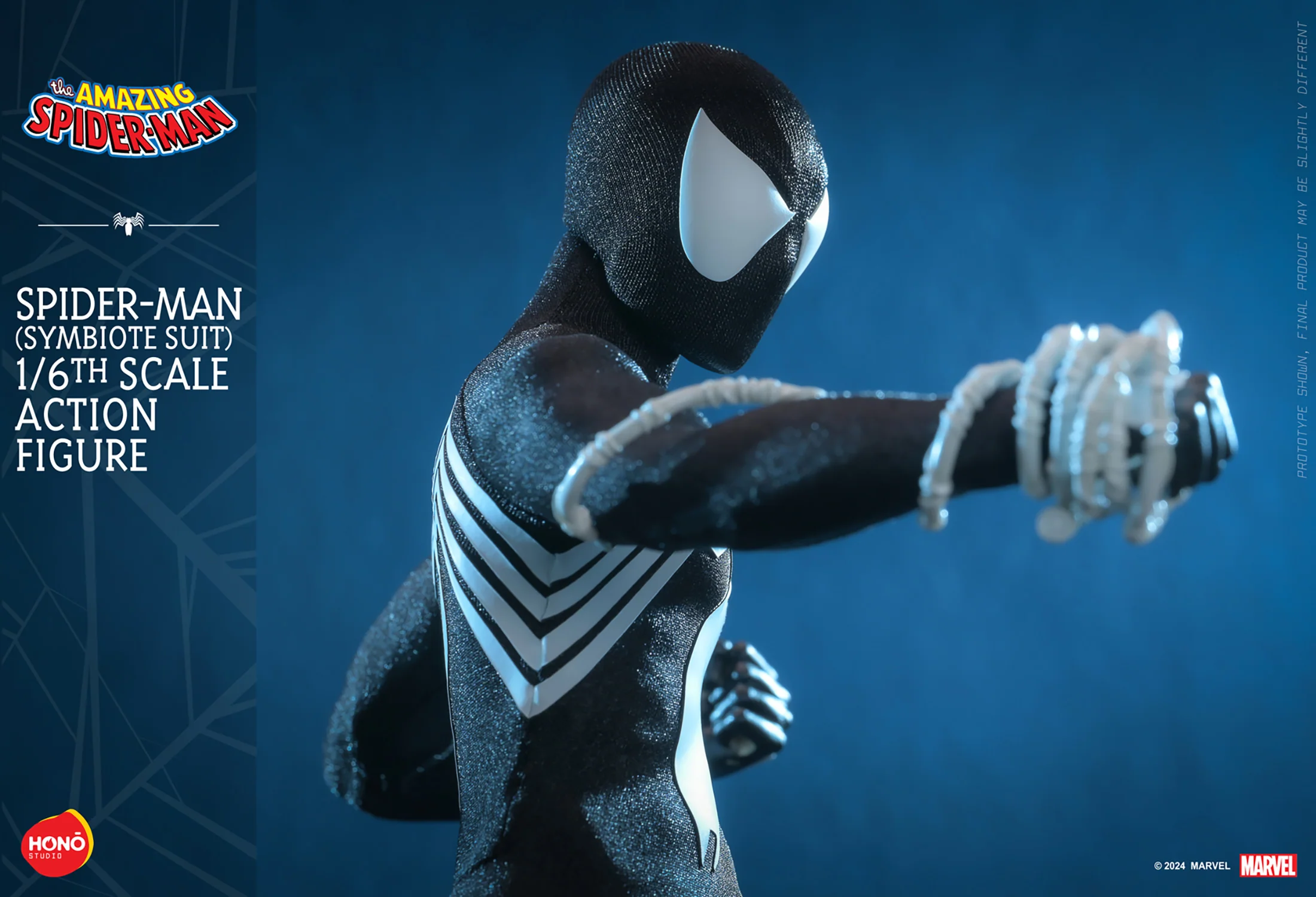Spider-Man (Symbiote Suit) Sixth Scale Collectible Figure – Honō Studio | Heroes World - Image 5