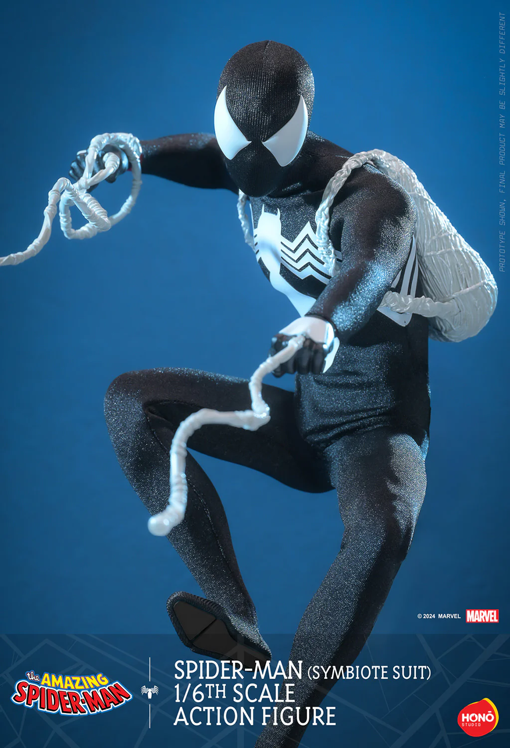 Spider-Man (Symbiote Suit) Sixth Scale Collectible Figure – Honō Studio | Heroes World - Image 7
