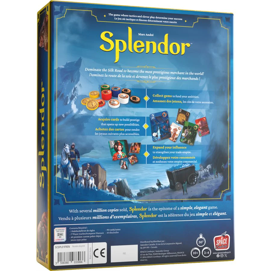 SPLENDOR (Multilingual) | Board Game | Space Cowboys - Image 3