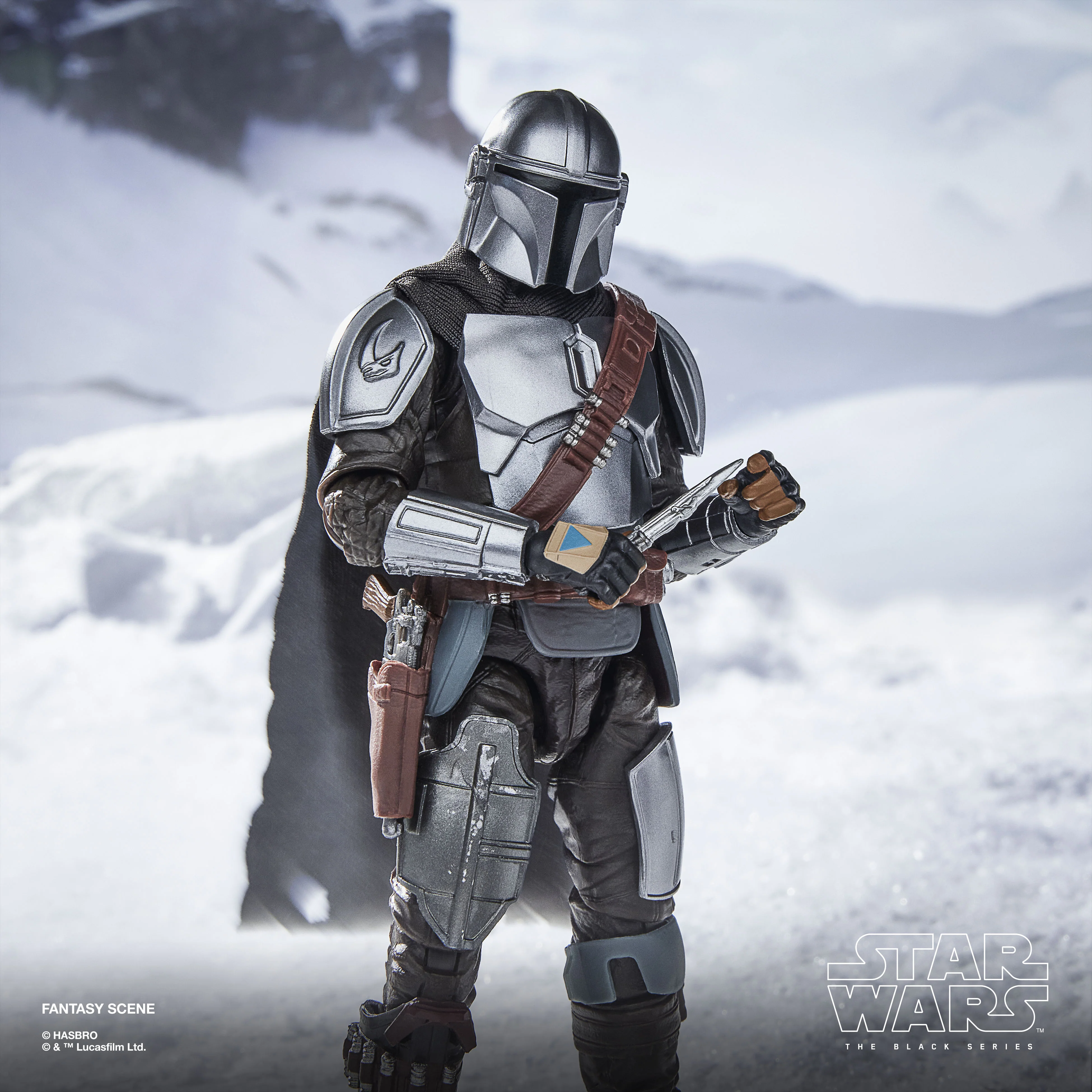 Star Wars The Black Series The Mandalorian & Grogu Deluxe |Action Figure | Hasbro - Image 8