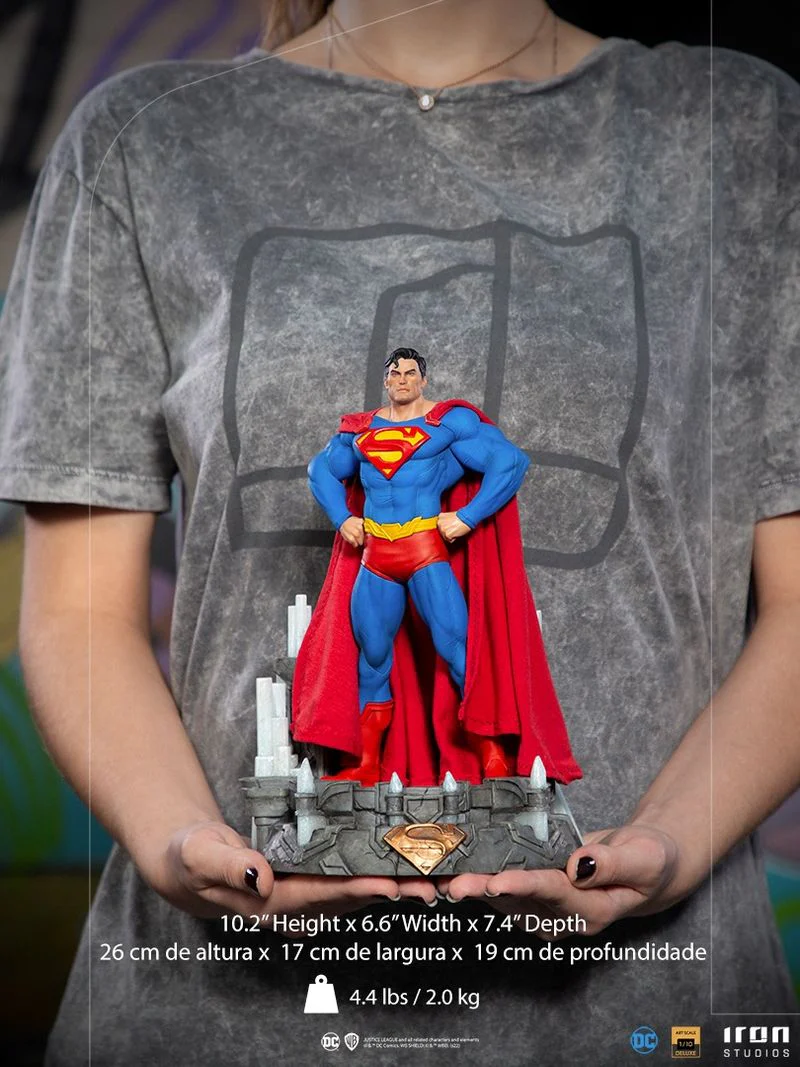 Superman Unleashed (Deluxe) - DC Comics - Art Scale 1/10 - Iron Studios - Image 9
