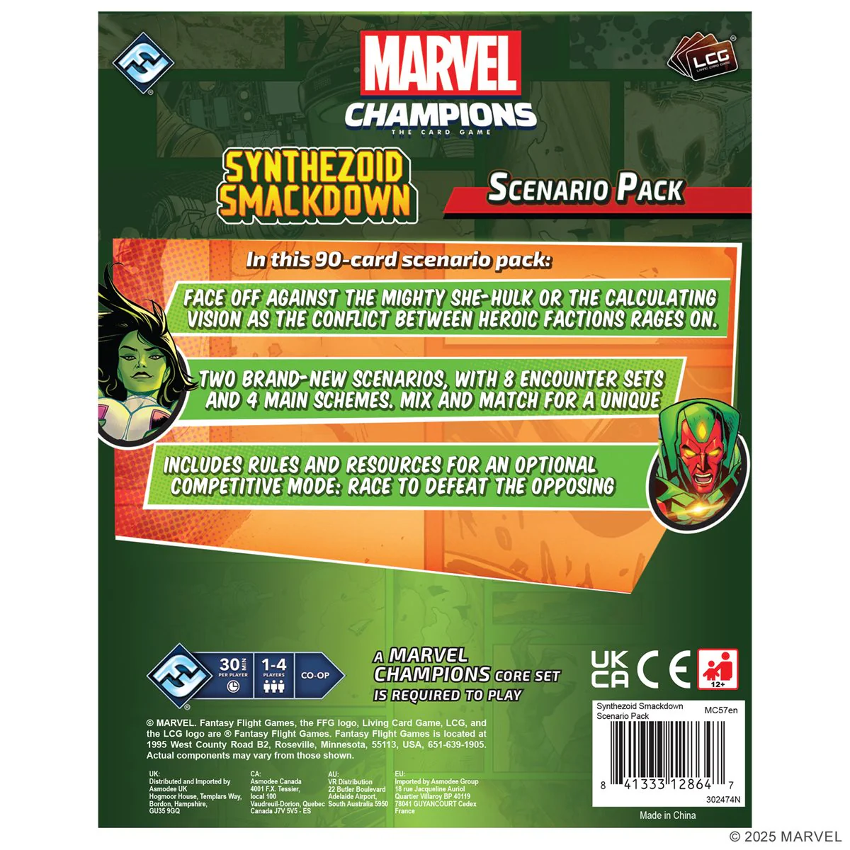 Synthezoid Smackdown | Scenario Pack | Marvel Champions LCG - Image 2