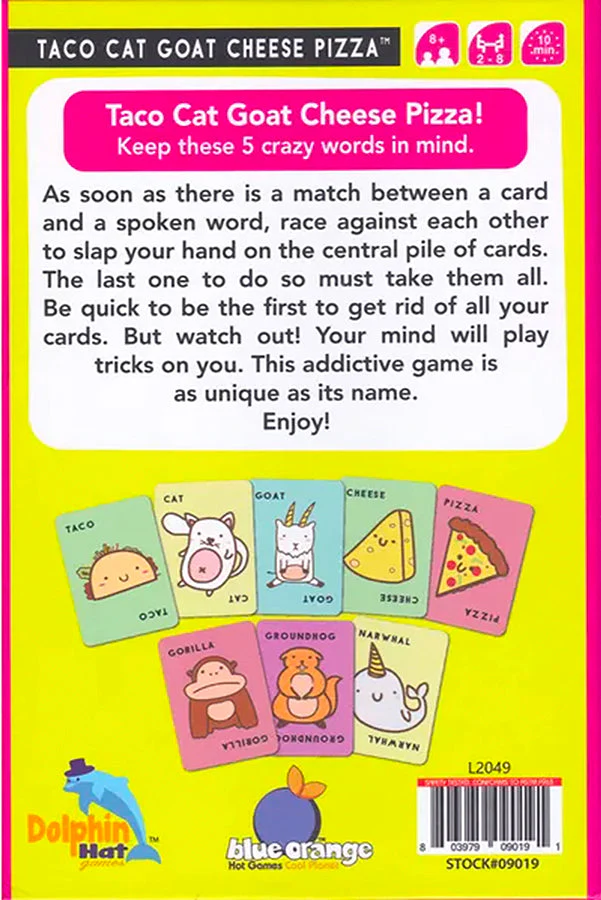 Taco Cat Goat Cheese Pizza | Boardgame | Outset Media - Image 2