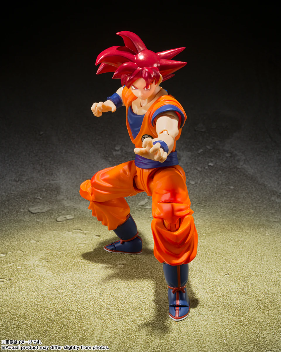 SUPER SAIYAN GOD SON GOKU -SAIYAN GOD OF VIRTUE- "DRAGON BALL SUPER" | S.H.Figuarts | TAMASHII NATIONS - Image 3