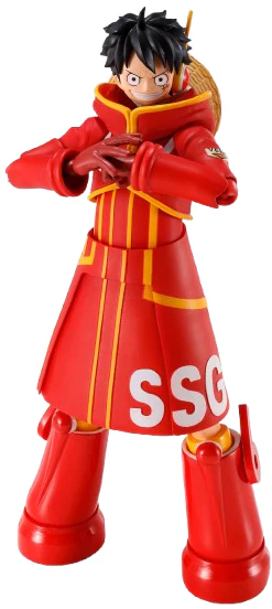 TAMASHII NATIONS ONE PIECE MONKEY.D.LUFFY FUTURE ISLAND EGGHEAD S.H. FIGUARTS