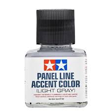 Tamiya Panel Line Accent Colour Light Gray