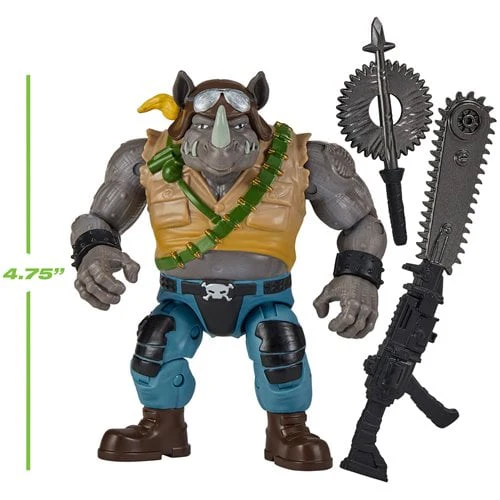 [PREORDER] Teenage Mutant Ninja Turtles x G.I. Joe Rocksteady x Buzzer | Action Figures | Playmates - Image 2