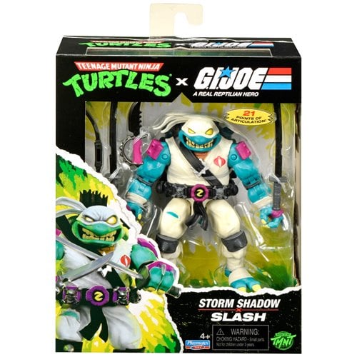 [PREORDER] Teenage Mutant Ninja Turtles x G.I. Joe Slash x Storm Shadow | Action Figures | Playmates - Image 3