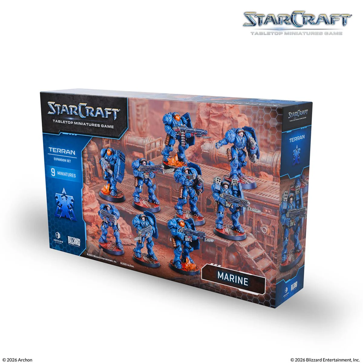 [PREORDER] Marine Expansion Set | Terran | Starcraft: The Miniatures Game