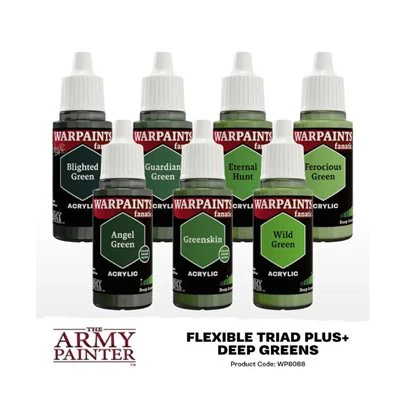 John Blanche: Flexible Triad Plus+: Deep Greens | Paint Supplies | Army Painter - Image 2
