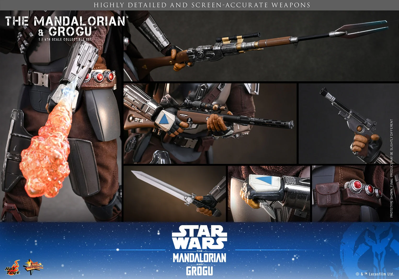 [PREORDER] The Mandalorian and Grogu MMS871 | Sixth Scale Figure | Hot Toys - Image 17